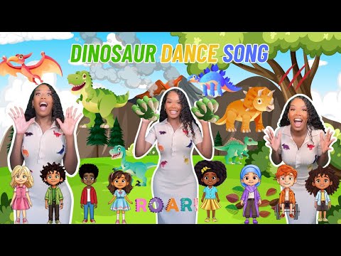 Dinosaur Dance | Learning with Ms Houston| Kid Songs
