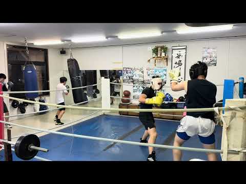 スパーリング0716