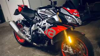 แวะชมรถเจ้านาย aprilia RACING tuono v 4