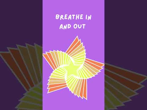 Star Breathing Exercise #mindfulness #breathe #brainbreak #calm