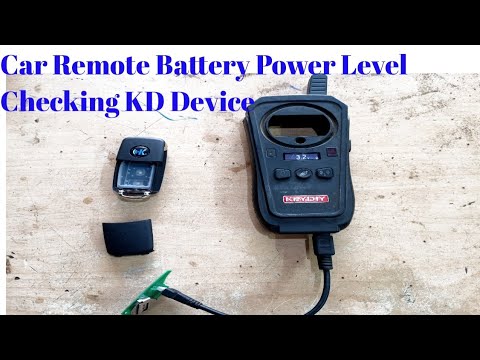 Car Remote Battery Power Level Checking KD Device