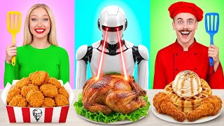 Cooking Challenge with a Robot | Tasty Kitchen Hacks by Multi DO Challenge