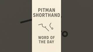 Boost your Steno Speed 🔥 | Word of the Day | Pitman Shorthand #stenography #steno #pitmanshorthand