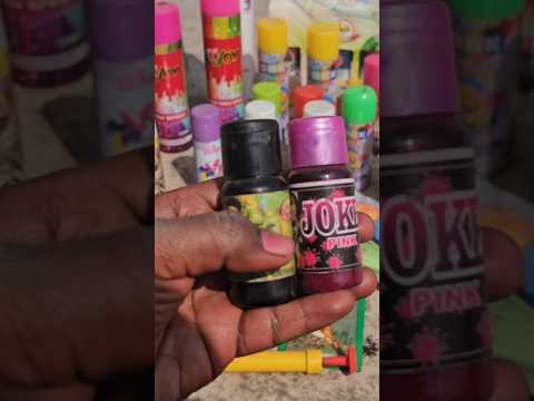 2 Best Holi Pakka Rang Testing  | Best Holi Pakka Colour #holi #shorts