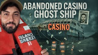 CAMPING IN AN ABANDONED CASINO GHOST SHIP AT SEA (MONEY VAULT LEFT BEHIND)