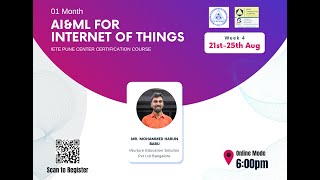 Day 16 Session- IETE AI&ML for IoT Workshop