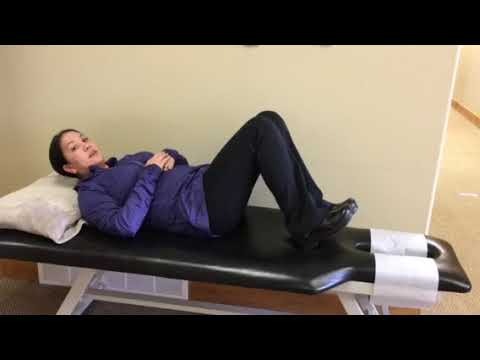 Log Roll Technique Demonstration on How to Get In and Out of Bed Safely | Pro Physio