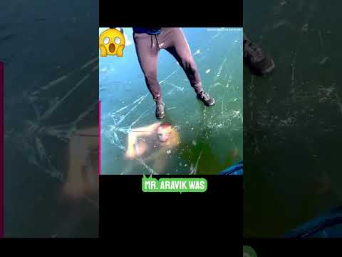 Swimming under ICE gone Wrong