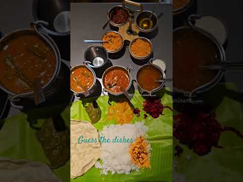 Tamil Veg Bhojanam #tamil #tamilnadu #bhojanam #tamilculture #cuisine #foodie #tamilsong #arrahman