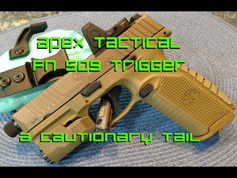 Apex Tactical FN 509 trigger, A word of CAUTION!
