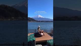 Mount Fuji magic in every frame. A trip to Japan isn’t complete without seeing this iconic peak