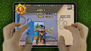 iPad Pro M2 (120fps) PUBG HANDCAM 🔥 Smooth+120FPS ❤️ Pubg Test/ Gameplay/ Sensitivity + Control 🔥