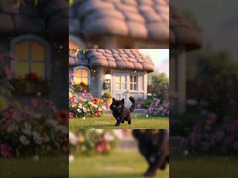 Midnight the Dream Cat | Magical Bedtime Story for Kids | Sleep Meditation Tale🌌🐾