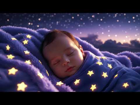 🌟 Starlight in the Sky Lullaby 1 Hour Peaceful Sleep Music for Babies, Kids & Newborns