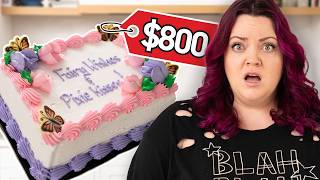 What's The CHEAPEST vs Most EXPENSIVE Custom Cake I Can Order?
