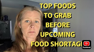 6 FOODS QUIETLY DISAPPEARING FROM SHELVES (PREPPERS ARE BUYING THEM FAST)