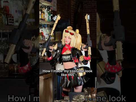 how I upgraded my cosplay! #cosplay #zenlesszonezero #burnice #tutorial