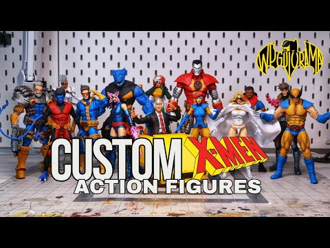 My Custom X-men Figures!