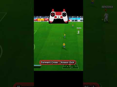 FC Skills • Scissor Kick Tutorial #fc24 #fc25 #fcmobile #fifa #fifamobile #fifa23 #fifa25 #efootball