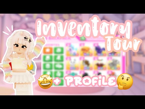 ˚୨୧⋆｡˚My *kinda rich* Inventory Tour! - #adoptme #adoptmeroblox ♡༊*·˚