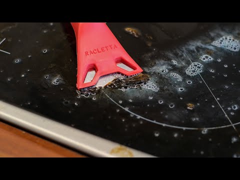 Clean your Burnt Glass Hob: Hob Scraper Razor + this Homemade Cleaning Solution for Stove Tops