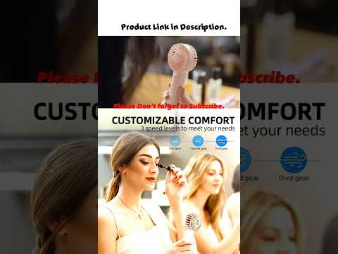 Mini portable Hand Fan | Rechargeable mini cooler #gadgetsshorts