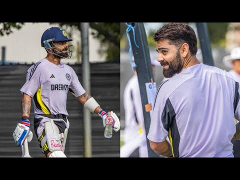 Indian Team practice session today at WACA | Virat Kohli batting, Jasprit Bumrah, Gautam Gambhir