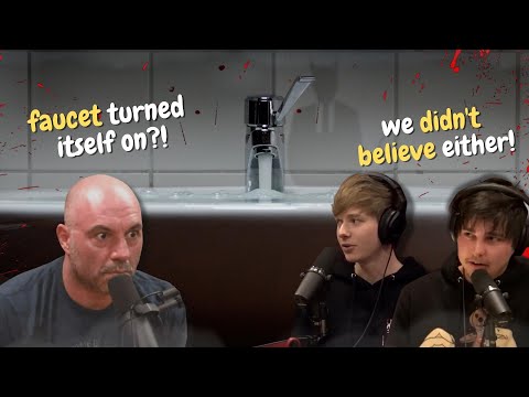Joe Rogan: Sam and Colby's FIRST GHOST ENCOUNTER?! What's the SECRET behind room B340?!