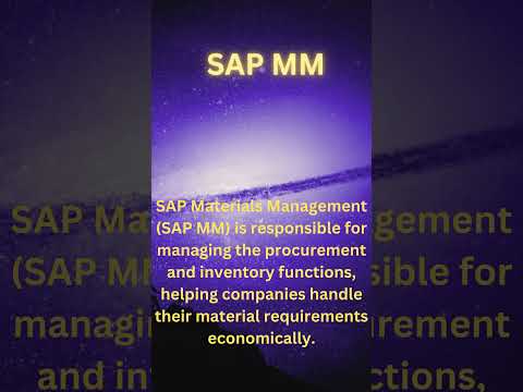 SAP MM