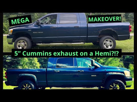 Mega Cab Make Over! AFE Exhaust, Wheels and Tires, Fender Flares and More!