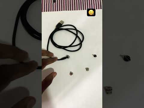 Unboxing my new 3 in one magnetic data cable #smartphone #edit #gadgets #coolgadgets #phonegadget