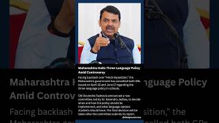 Maharashtra govt halts 3-language policy #HindiImposition #ThinkGround #3LanguagePolicy