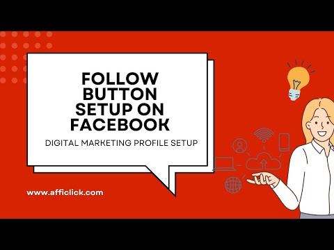 How to activate the Follow Button on Facebook Profile !! Follow Button Setup on Facebook