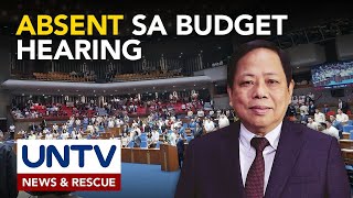 Pagliban ni COA Commissioner Lipana sa budget hearing, kinwestyon sa Senado