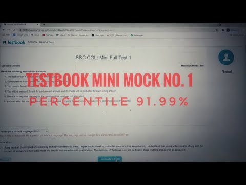 Testbook Mini Mock test No. 1|| SSC CGL 2023 || Fast Solution Fast Selection ||
