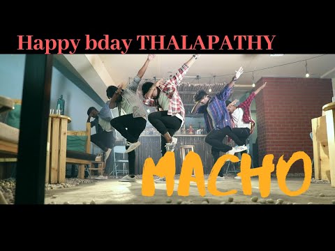 #HappybirthdayThalapathy MERSAL - MACHO ( dance cover ) | Choreography by KARTHYKEYAN|A.R.RAHMAN