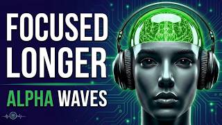 Steady Focus Music for Computer Work | Stay Focused Longer (Alpha Monaural)