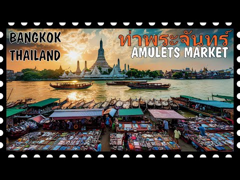 BANGKOK - Amulets Market (Tha Phra Chan) ท่า พระจันทร์