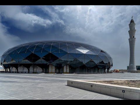 Beautiful  Doha Airport Mosque | ഖത്തർ എയർപോർട്ടിലെ വൃത്താകൃതിയിലുള്ള ഗ്ലാസ്സ്  മസ്ജിദും കാഴ്ചകളും