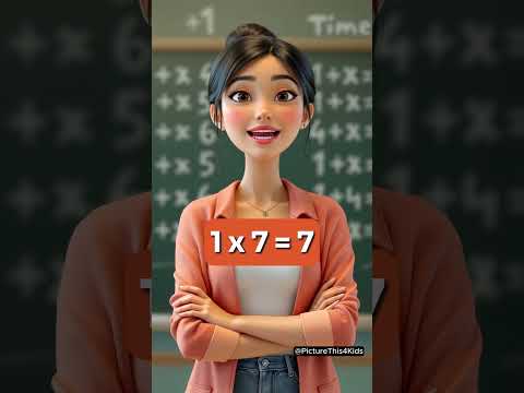 1x Times Tables - Easy & Fun Math for Kids! #kidslearning #kidsmaths #timestables #kidsfunlearning