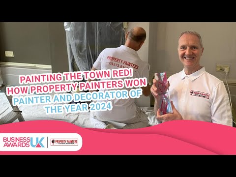 Painting the Town Red! How Property Painters Ltd won Painter and Decorator of the Year 2024