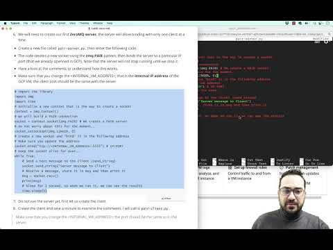 Messaging patterns in distributed systems using ZeroMQ and Python
