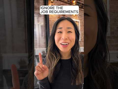 IGNORE Job “Requirements” & APPLY For The Data Job #dataanalyst #career