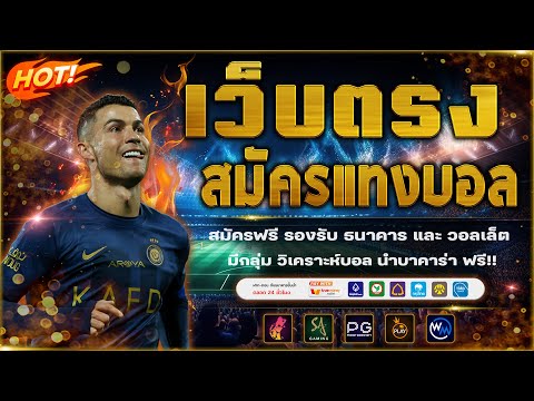 เว็บแทงบอล สมัครแทงบอล เว็บแทงบอลที่ดีที่สุด : มั่นคงที่สุด