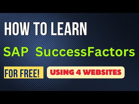 Learn SAP SuccessFactors For Free Using These 4 Websites!