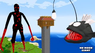 SURVIVING FROM THAT'S NO MOON & RED DOT GIANT COMBO in Minecraft - Gameplay - Coffin Meme