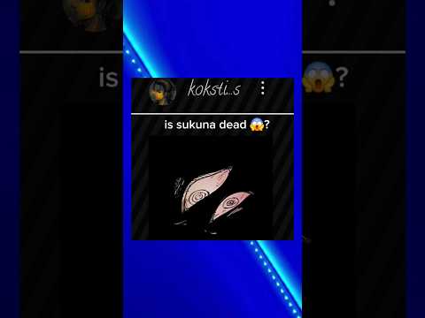 Sukuna death ☠️