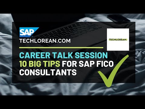 CAREER TALK - 10 BIG TIPS FOR SAP FRESHERS (1ST FEW MONTHS)