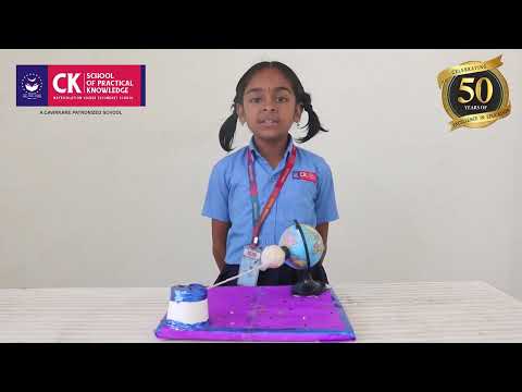 Earth & Moon's Gravitational Attraction #Space #Gravity #Moon #EarthScience #CKSchool