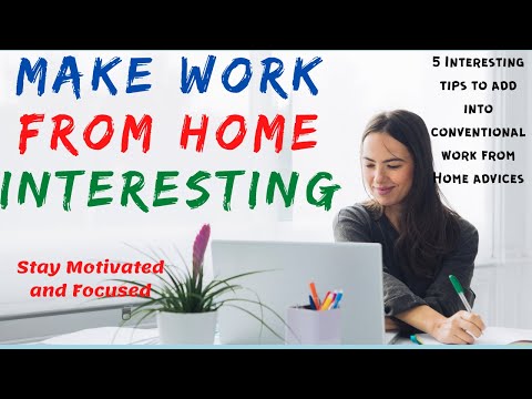 5 Tips to Stay Motivated Working From Home | How to Stay Motivated in Lockdown | Interesting Tips